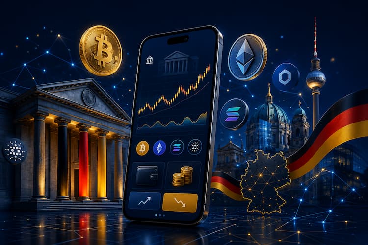 Almanya’da Banka Uygulamalarından Kripto Alım Satımı Başlıyor
