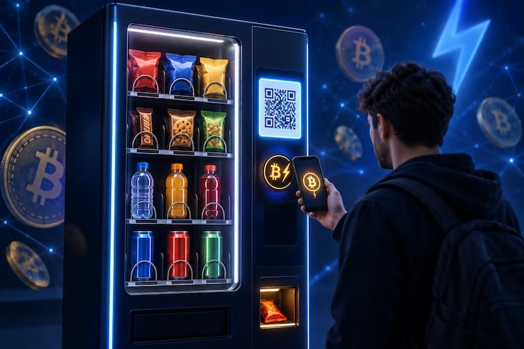 Bitcoin Lightning Ödemeleri ABD’de Otomatlara Geldi